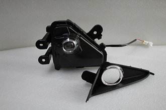 Туманка + заглушка бампера GX 460 2014 - 2019 , левая