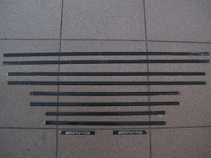 Тюнинг для Молдинги дверей AMG Mercedes G-class W463 карбон