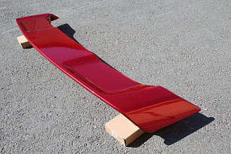 Спойлер Lancer 10 2007 +, красный металлик