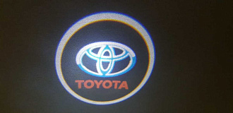 Подсветка в двери Land Cruiser 200 / Prado 150 / Prius 30 / Highlander / Mark 120/130 