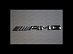 Надпись AMG металл (3D), стиль 2015 + 