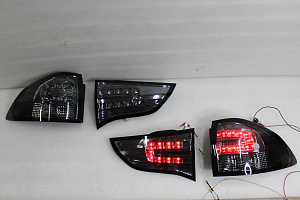 Тюнинг для Стопы Pajero Sport 2008 - 2016 дымчатый , стиль 2																			