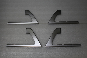 Тюнинг для Накладки Land Cruiser 200 на ручки дверей салона , серебро