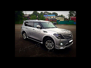 Тюнинг для Фендера Patrol Y62 под обвес Impul 2