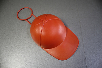 Кепка на фаркоп оранжевая