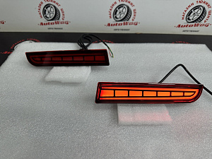 Тюнинг для Стопы дополнительные Lancer 2007 - 2015 , в бампер задний , красные