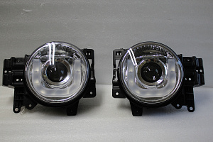 Тюнинг для Фары FJ Cruiser хром , дизайн новый