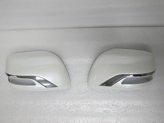 Корпуса зеркал Land Cruiser 200 стиль Exclusive белый перламутр