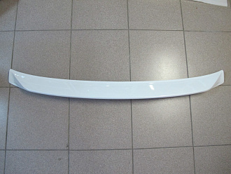 Спойлер Land Cruiser 200 WALD под стекло задней двери, рестайлинг, узкий, белый перламутр