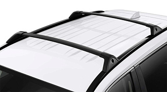 Поперечины Rav 50 2019 +, усиленные , чёрные