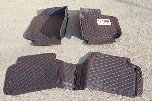 Тюнинг для Коврики в салон Prius 50 , 3D экокожа