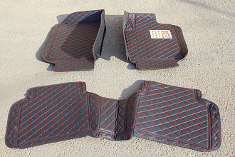 Коврики в салон Prius 50 , 3D экокожа