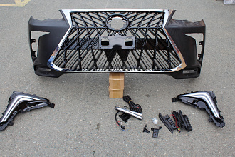 Бампер передний Fortuner 2015 +, дизайн TRD Superior 