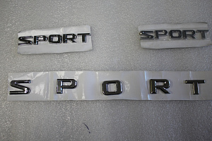 Тюнинг для Наклейки SPORT на LX 570 комплектация Sport Luxury, компл.-3шт.