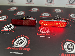 Тюнинг для Стопы дополнительные Land Cruiser 100 / LX 470 диод, красные (катафот)