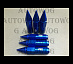 Гайки колёсные Blox Nut 1.5 синие - карандаш 