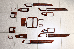 Тюнинг для Накладки Prado 120 в салон, под дерево, правый руль