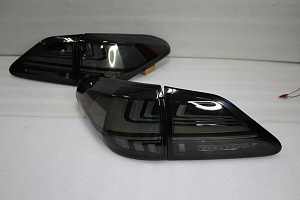 Тюнинг для Стопы RX 350 / RX 270 / RX 450H дизайн 2016+, дымчатые динамические