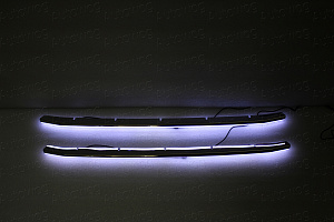 Тюнинг для Накладка Alphard H30 на передний sport бампер , с подсветкой
