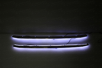 Накладка Alphard H30 на передний sport бампер , с подсветкой