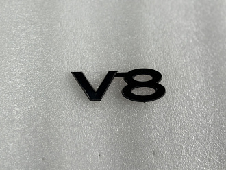 Шильдик V8, ( Toyota , Lexus ) , чёрный