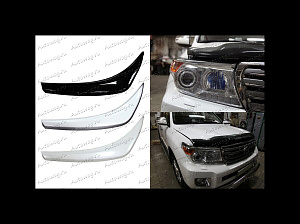 Тюнинг для Ресницы Land Cruiser 200 2012 +, серебро