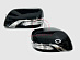 Корпуса зеркал Land Cruiser 200 2008 - 2012 в стиле 2016 , Executive чёрные