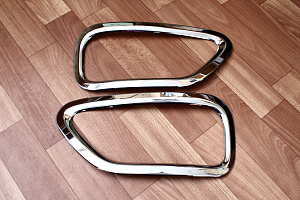 Тюнинг для Накладки Patrol Y62 на стопы задние дополнительные, хром 