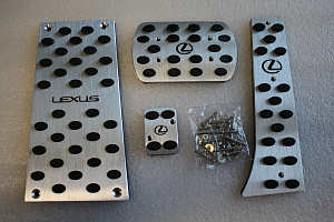 Тюнинг для Накладки Lexus GS / RX 350 на педали, металл