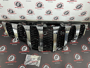 Тюнинг для Решетка X-Trail 32 дизайн TECH , хром полосы