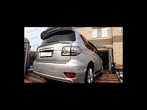 Тюнинг для Спойлер Patrol Y62 Impul 2 под стекло на середину двери