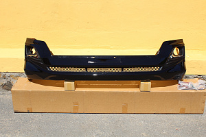 Тюнинг для Губа передняя Prado 150 2014 +, Modellista , черная 