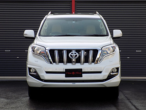 Тюнинг для Губа передняя Prado 150 2014 +, Modellista , белый перл. 