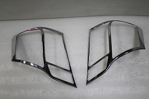 Тюнинг для Накладки Axio 2007 - 2008 на стопы , хром