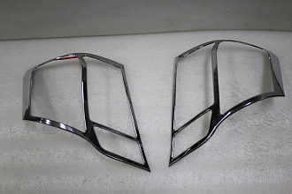 Накладки Axio 2007 - 2008 на стопы , хром