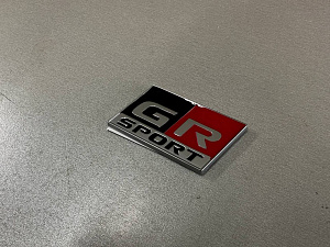 Шильдик GR Sport , хром