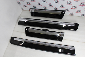 Тюнинг для Молдинги дверей Land Cruiser 200 2012 +, черные