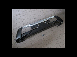 Тюнинг для Дуга Prado 150 2014 +, на бампер передний, черная