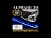 Накладка Alphard H30 на передний sport бампер , с подсветкой