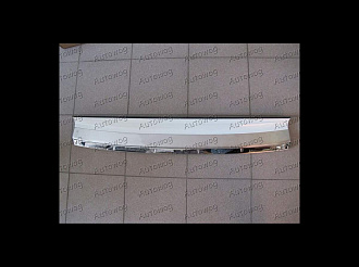 Накладка LX 570 2012 - 2014, рестайлинг, на верх заднего бампера , аксессуарная, белый перламутр
