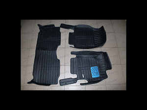 Тюнинг для Коврики в салон Sai 10 2009 - 2014 , 3D экокожа 