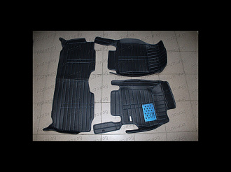 Коврики в салон Sai 10 2009 - 2014 , 3D экокожа 