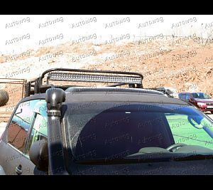 Фара светодиодная 240W 24 диода по 10W (длина 126см) 