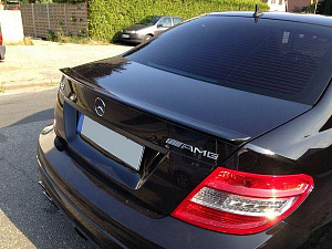 Тюнинг для Спойлер Mercedes C-class W204 на багажник , чёрный