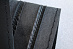 Оплетка на шнуровке с карбоновой вставкой цельная S, чёрная