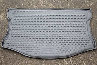 Коврик в багажник Aqua 2011 - 2014 , Правый руль ,  Novline (полиуретан) 