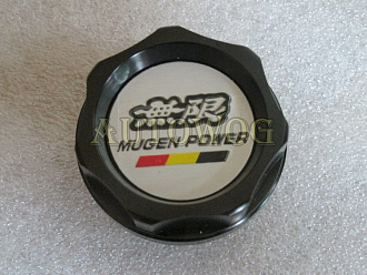 Крышка маслянная MUGEN черная (Honda)