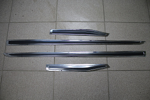 Тюнинг для Молдинги дверей Lexus ES 250 2018 +, сталь