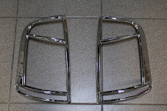 Накладки Prius 20 на стопы , хром