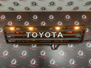 Тюнинг для Решетка Prado 90 / 95 дизайн USA Design с ходовыми огнями 